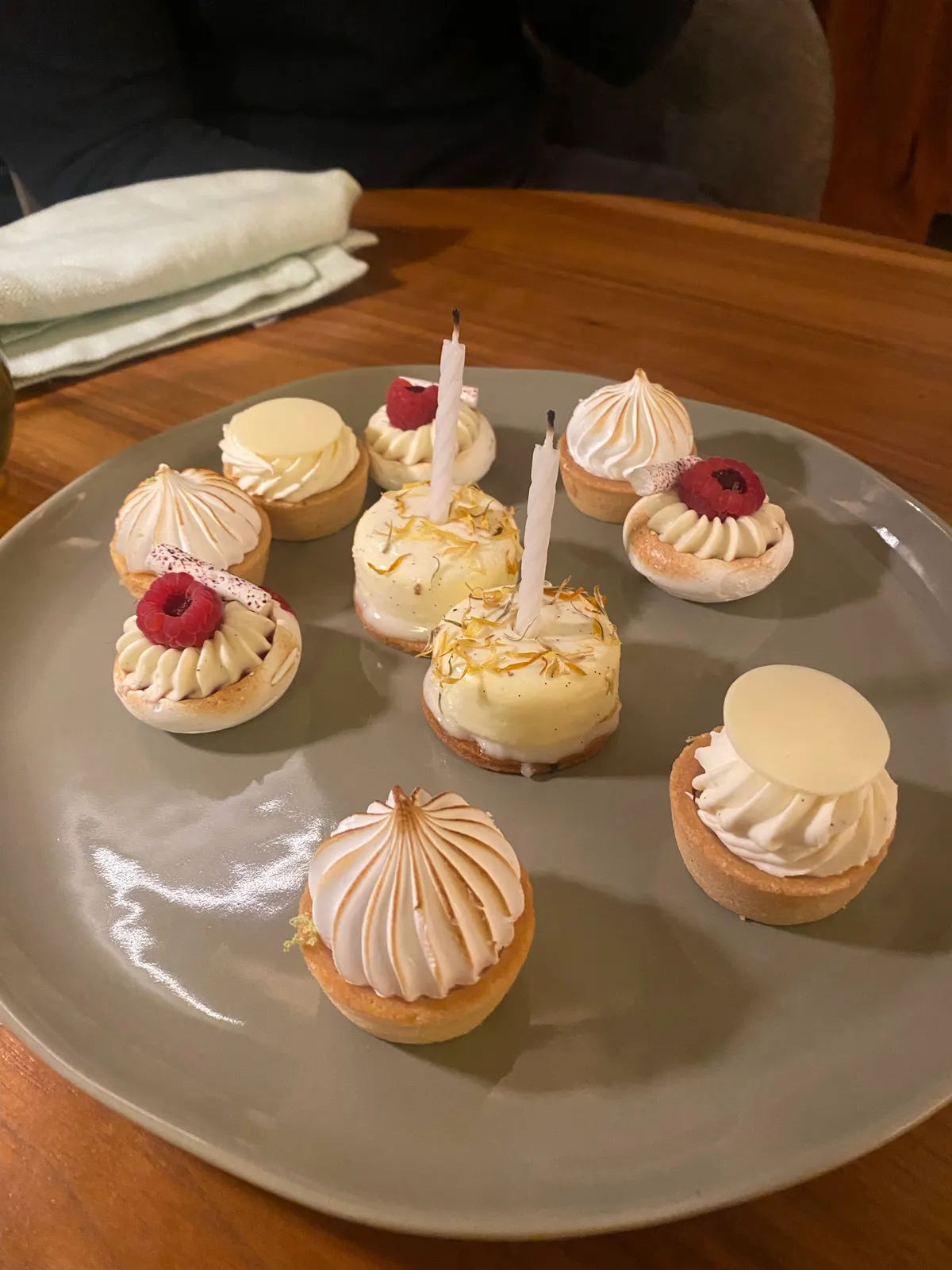 A Surprise Anniversary Dessert by the Staff!
