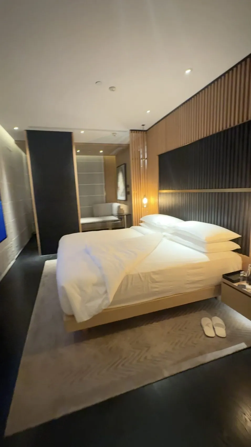Park Suite King (current visit): the separate king bedroom.